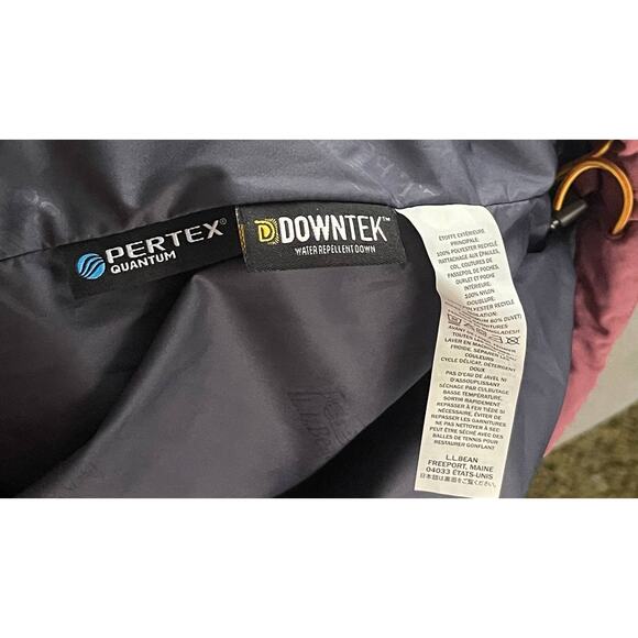 L.L Bean Women's Mountain Classic Down Vest Colorblock 3X Plus Gorpcore Hiking - Picture 5 of 13